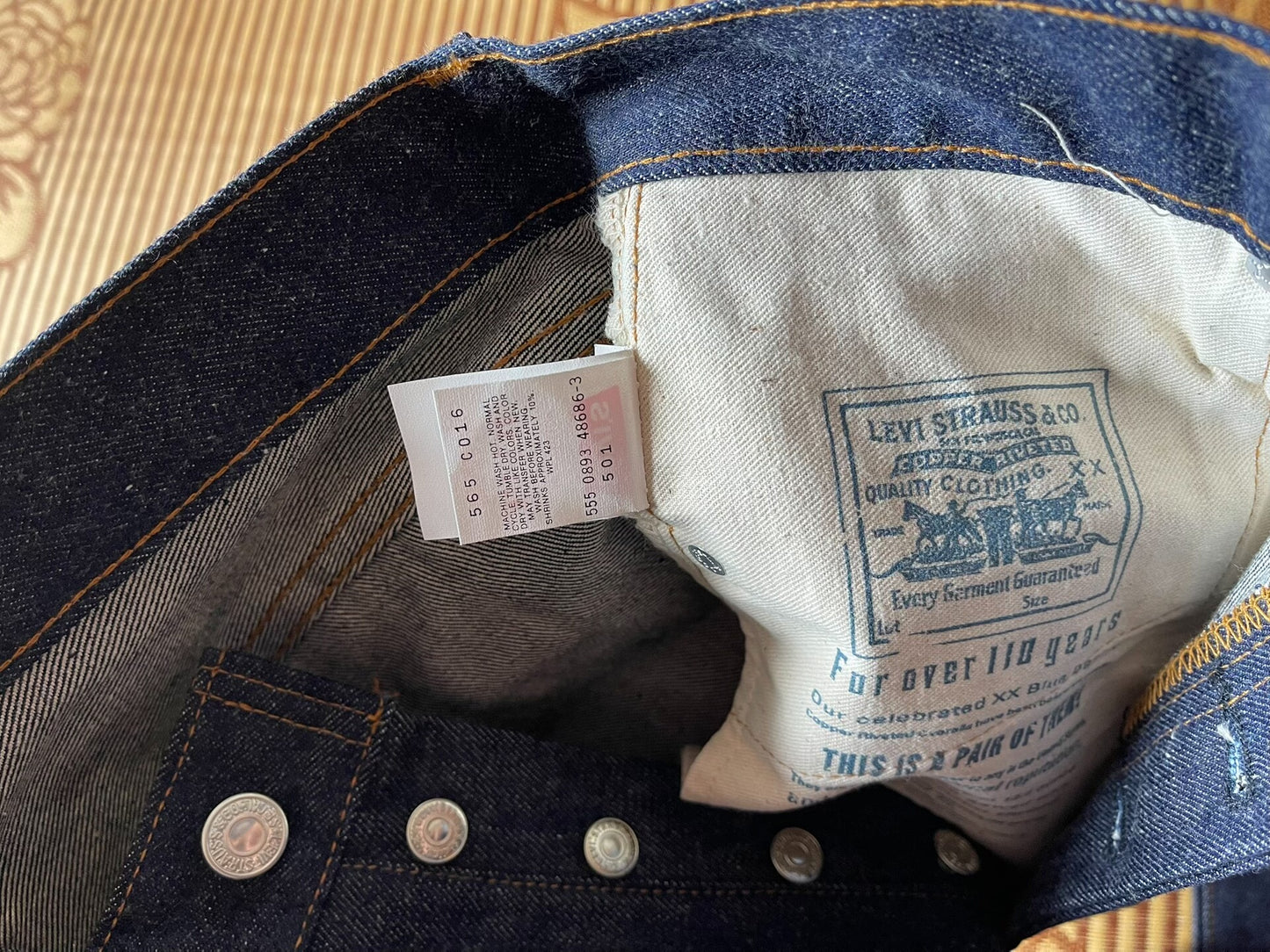 Levi's LVC 60s 501 66501 W31