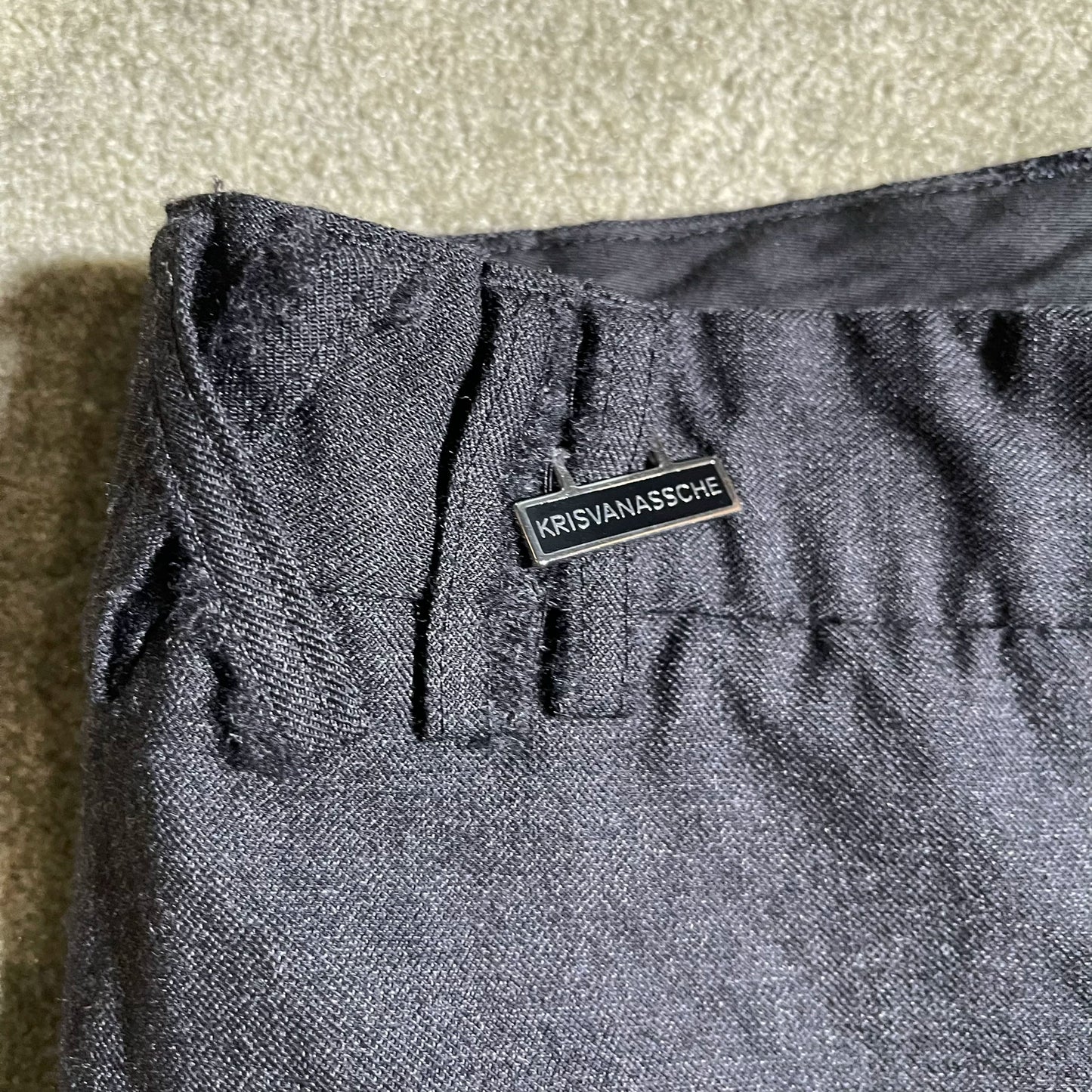 dries van noten parachute cargo pants