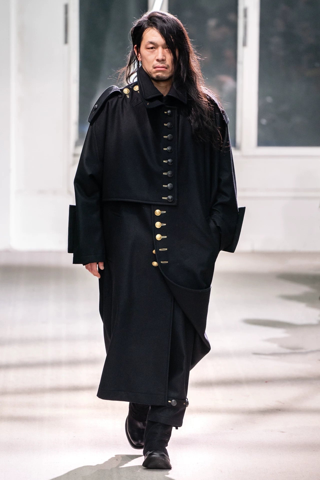 Yohji Yamamoto 19AW Gold Button Jacket