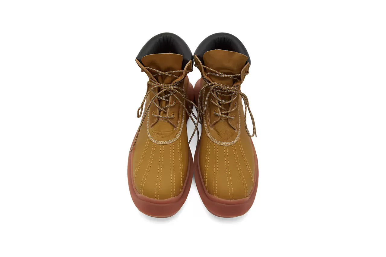 UNDERCOVER 20AW Panelled Lace Up Boots