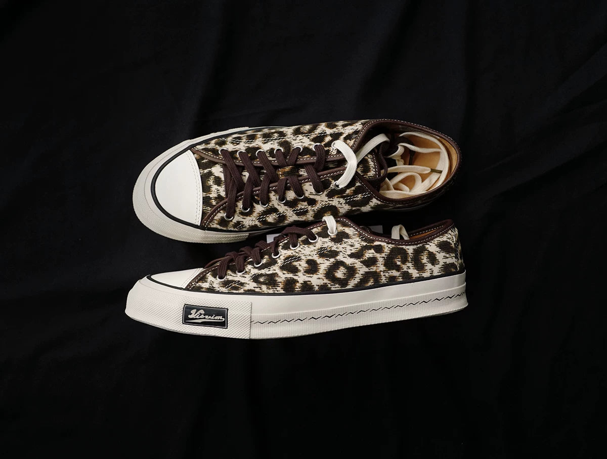 visvim skagway lo leopard print sneakers