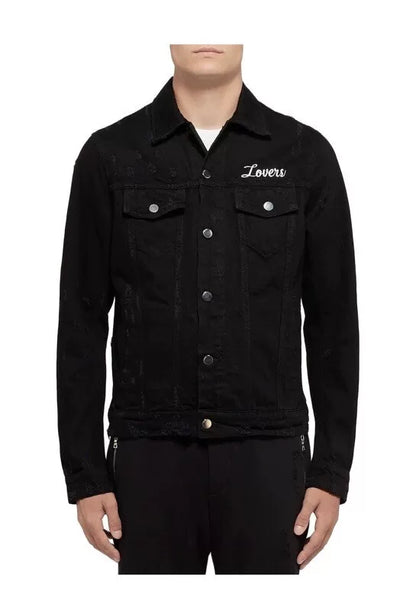 amiri lovers trucker denim jacket