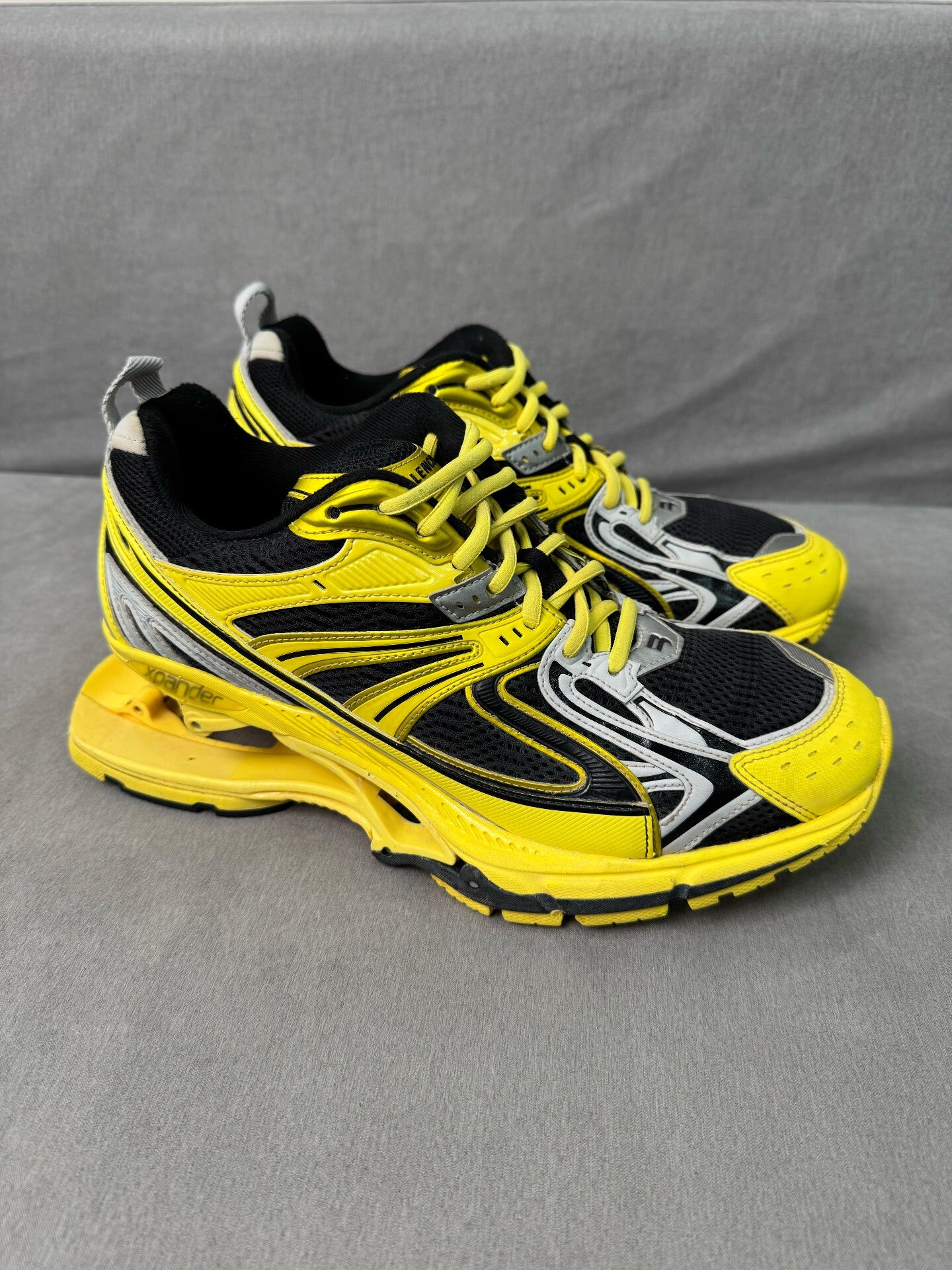 balenciaga xpander black and yellow sneakers