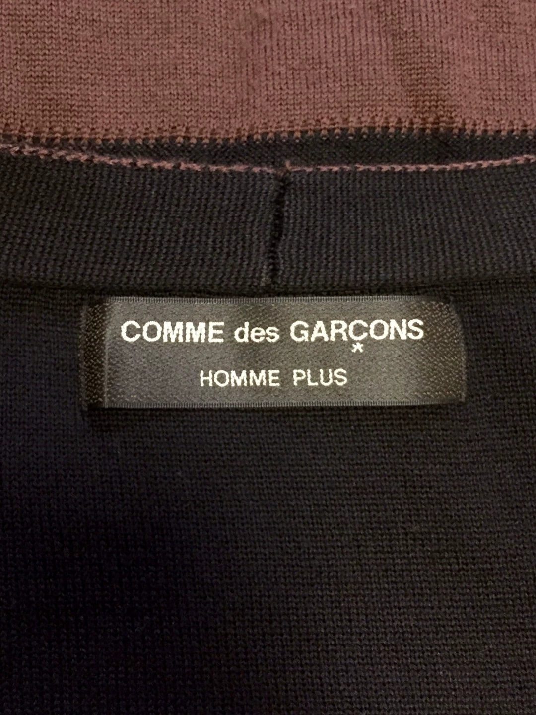 COMME des GARCONS Homme Plus Archive Wool Cardigan