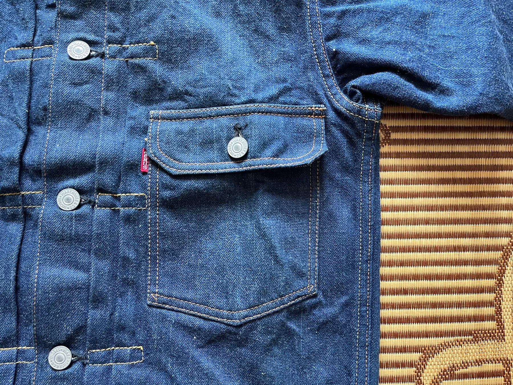 Warehouse 2001 Natural Indigo Jacket