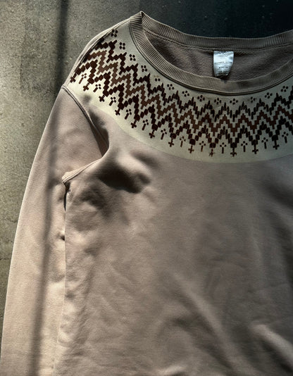 Number Nineteen Long Sleeve Printed Top