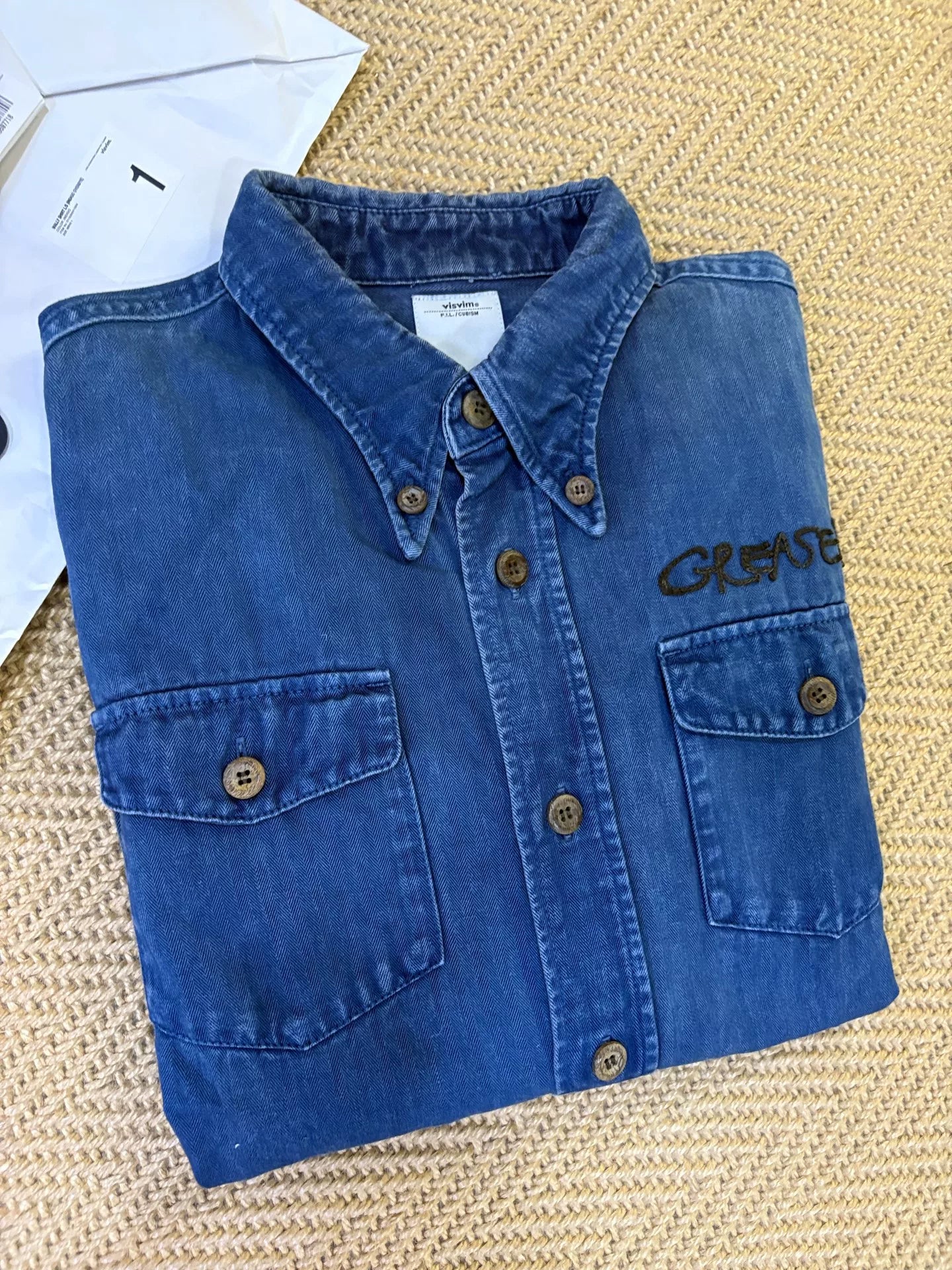 VISVIM 15ss WALLY SHIRT L/S Indigo