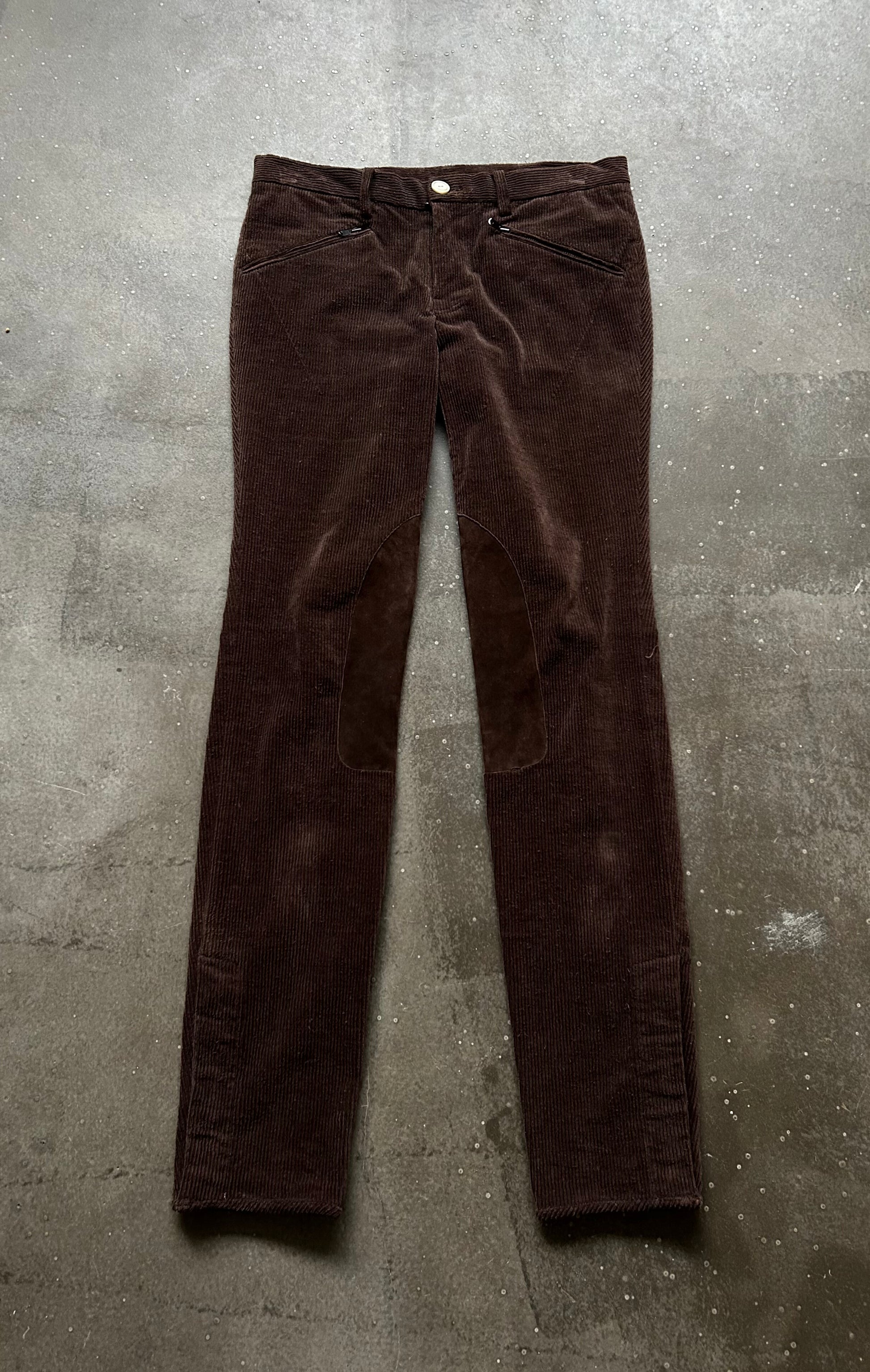 number nine corduroy skinny trousers
