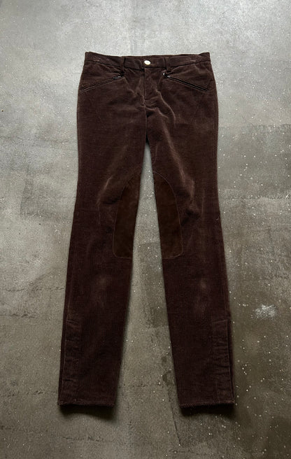 number nine corduroy skinny trousers