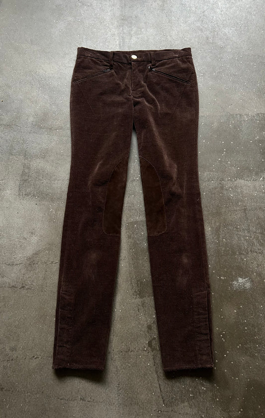 number nine corduroy skinny trousers