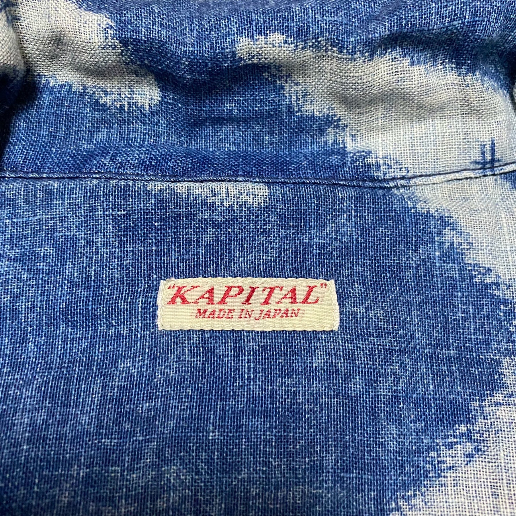 KAPITAL Star Washed Shirt