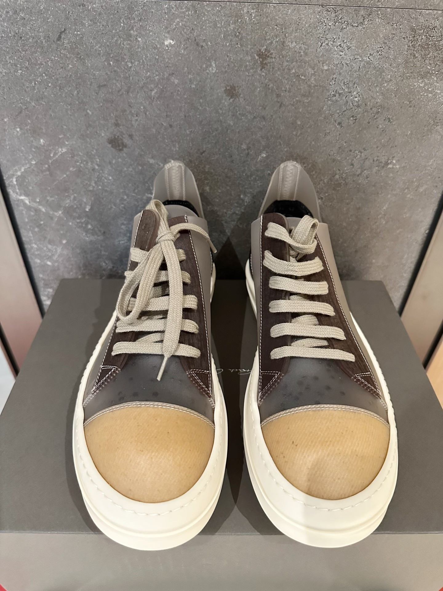Rick Owens x Converse Ghost Transparent Low-Top