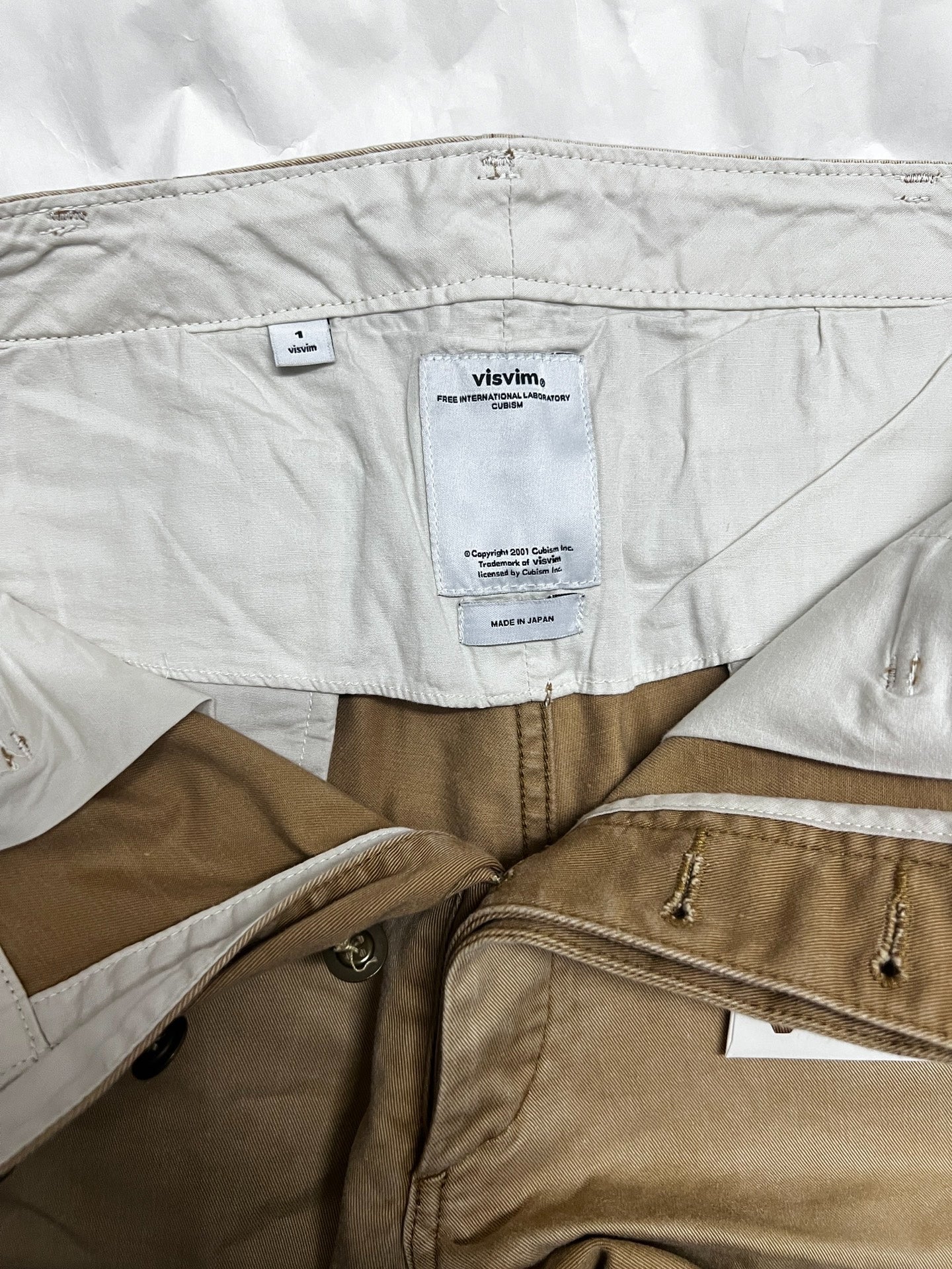 VISVIM Chino Cut-Offs Washed Shorts