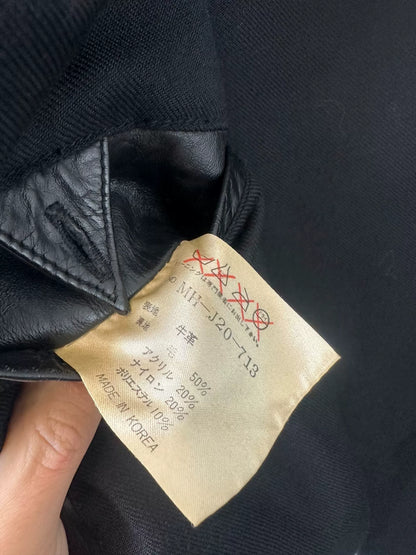 Yohji Yamamoto Men's Leather Parka Coat