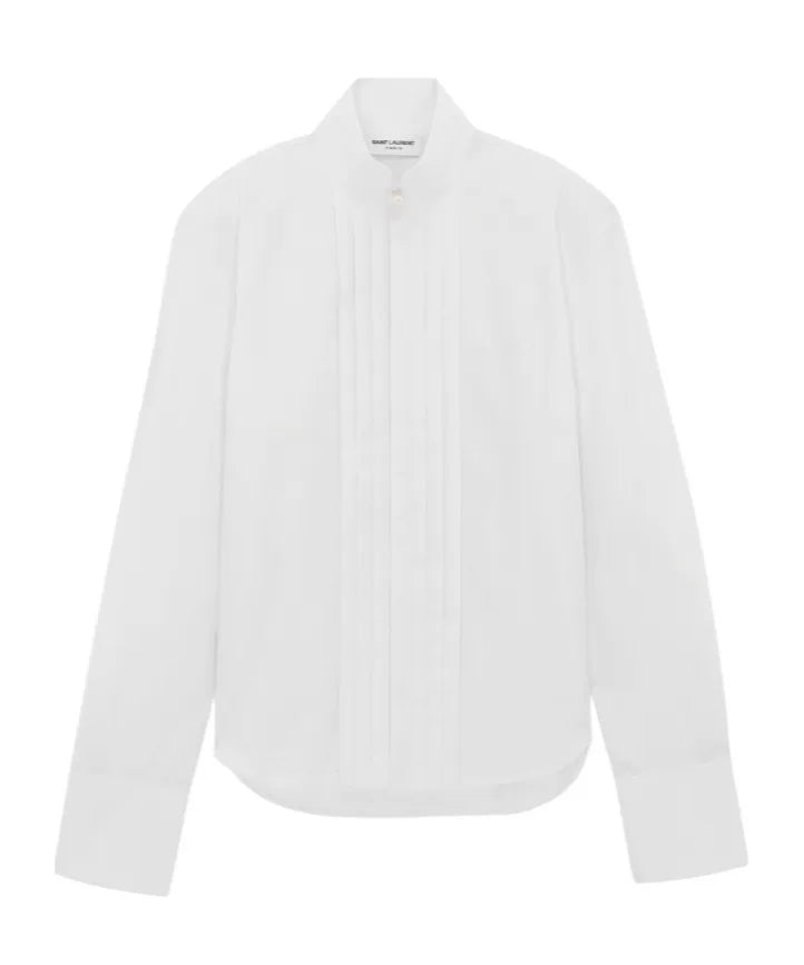 Saint Laurent 2024 SS Pleated Shirt