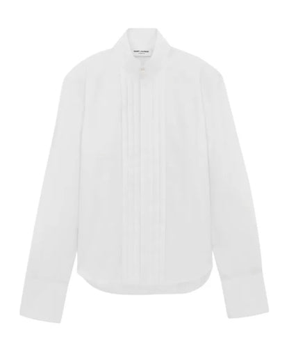 Saint Laurent 2024 SS Pleated Shirt