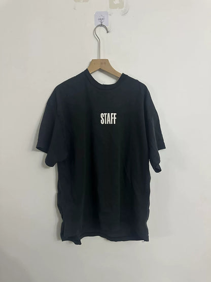 vetements staff short sleeve t-shirt