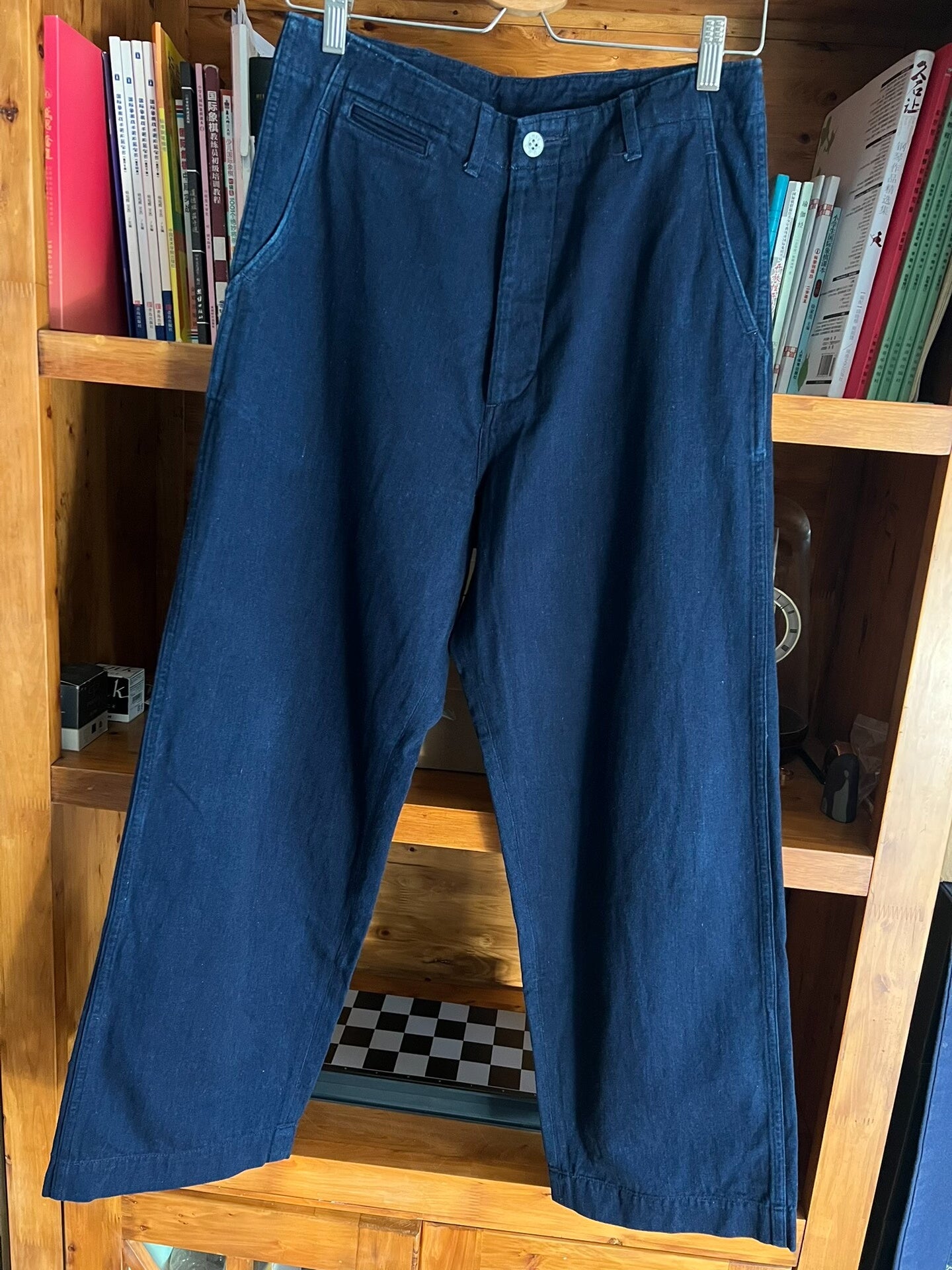 soulive indigo chino casual pants