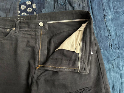 VISVIM 22SS Journeyman Black Jeans