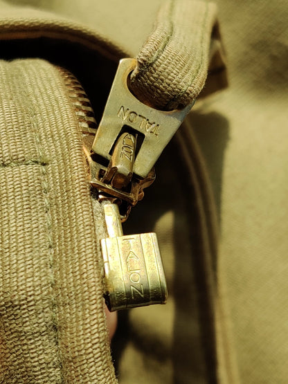 oversized u.s. navy deck jacket in beige