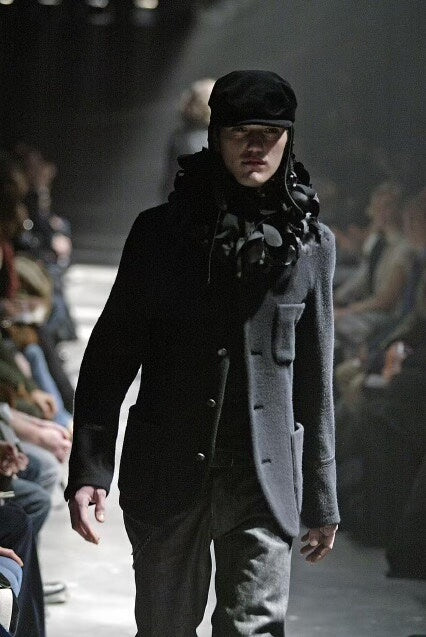 black military velvet painter cap