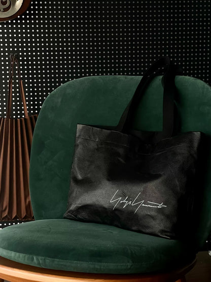 Yohji Yamamoto Leather Tote Bag Sale