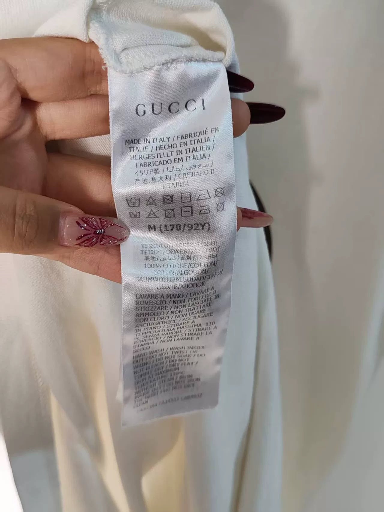 Authentic Gucci Short Sleeve Collaboration