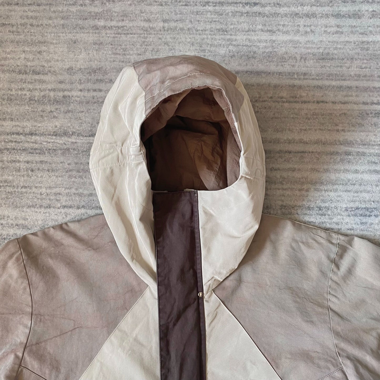 arnar mar jonsson color block windbreaker jacket