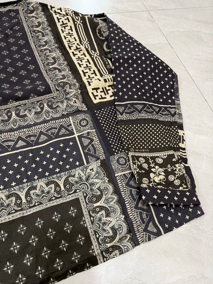 VISVIM 19SS ICT TUNIC P.O. Black Paisley