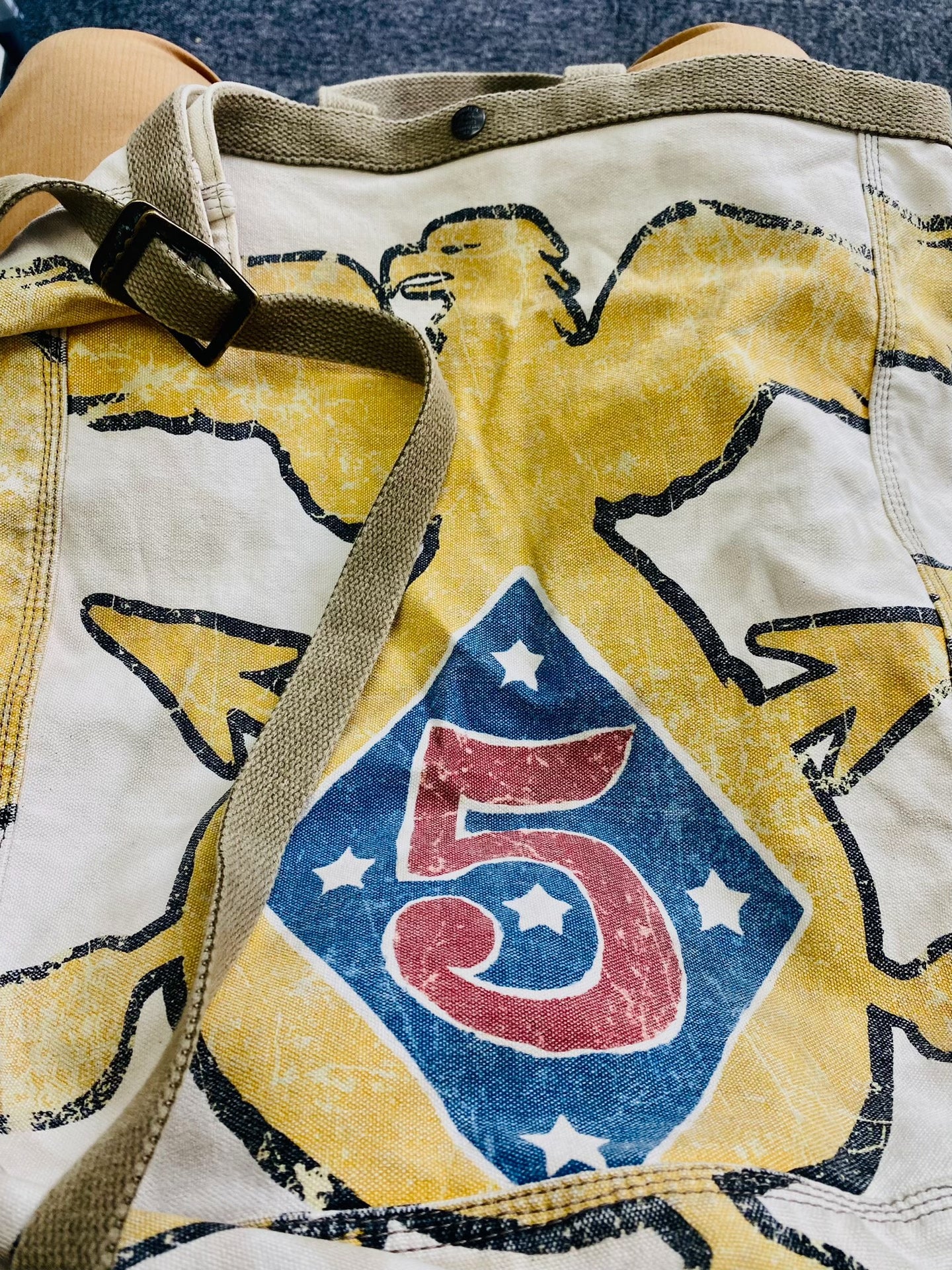 RRL Military Canvas Tote Bag