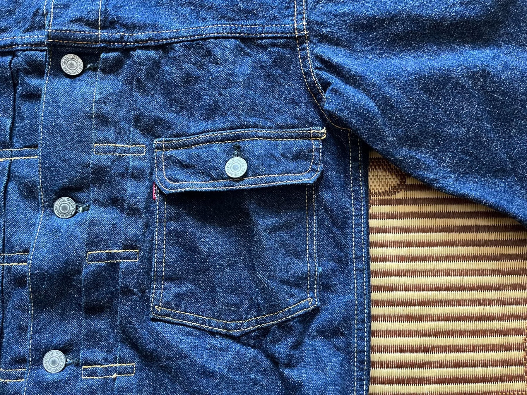 Warehouse 2002 507 Denim Jacket W36