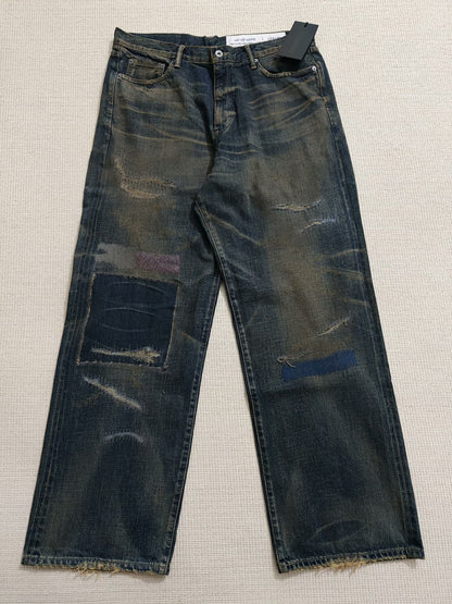 NEIGHBORHOOD SAVAGE DENIM DP WIDE PANTS