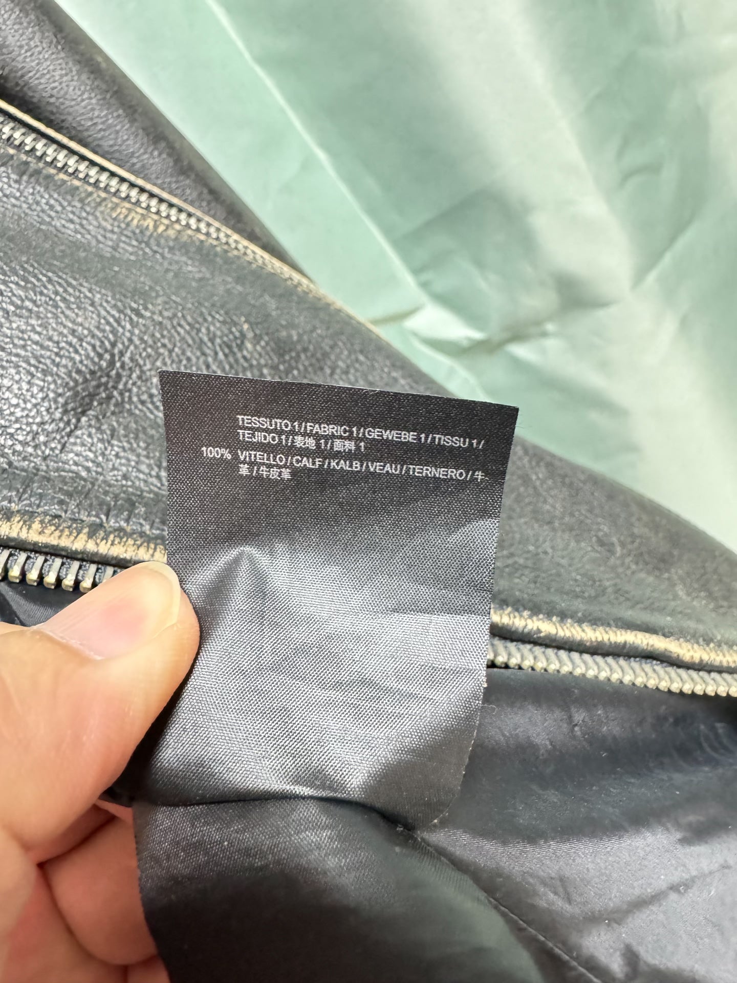 Saint Laurent Paris Leather Jacket