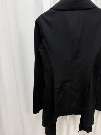 Yohji Yamamoto Black Wool Blazer