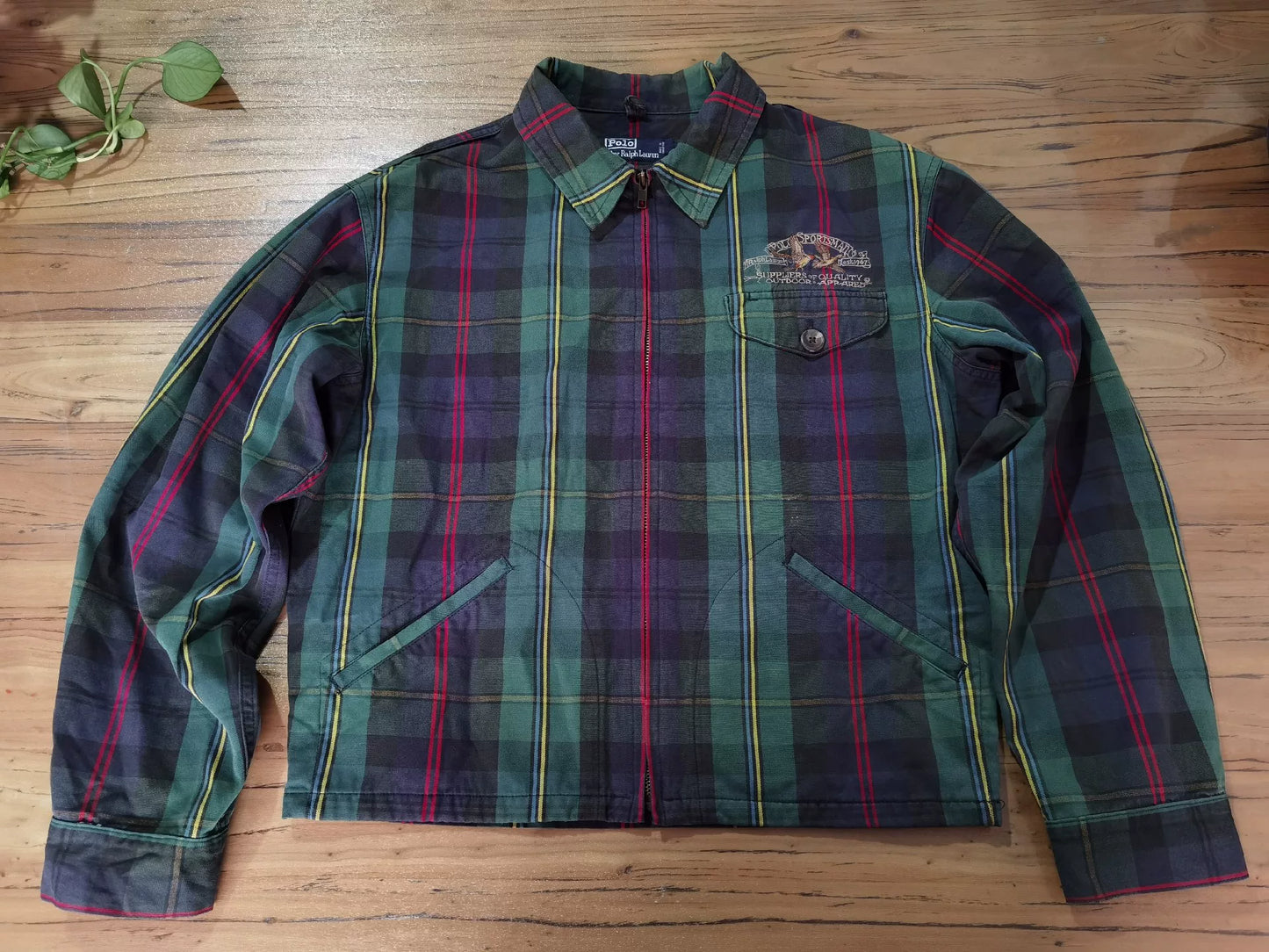RRL Ralph Lauren Vintage Plaid Hunting Jacket