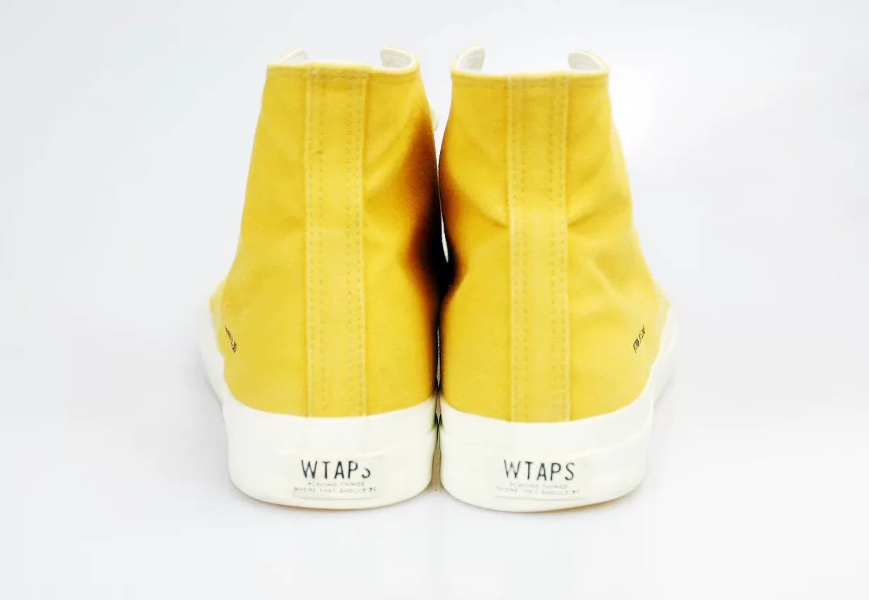 WTAPS 14SS Canvas High-Top Sneakers