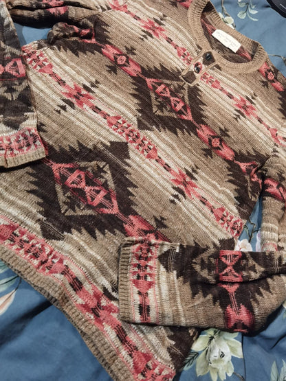 RRL Navajo Southwest Knit Sweater