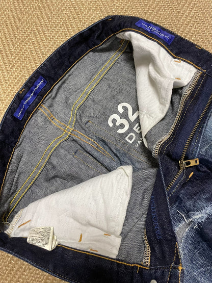 Vanquish & Fragment Cropped Denim Jeans