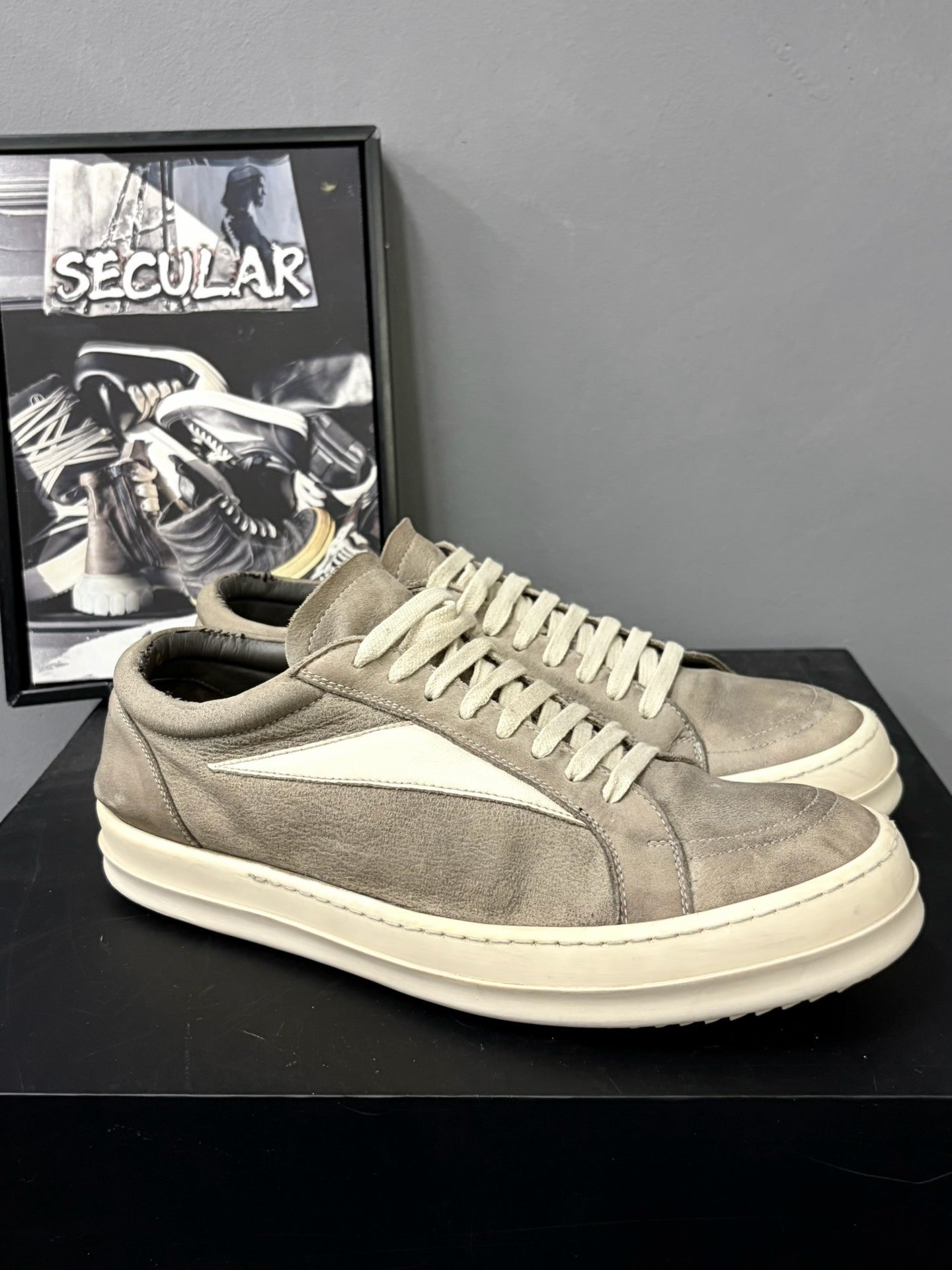 Rick Owens 24SS Brown Low-Top Sneakers