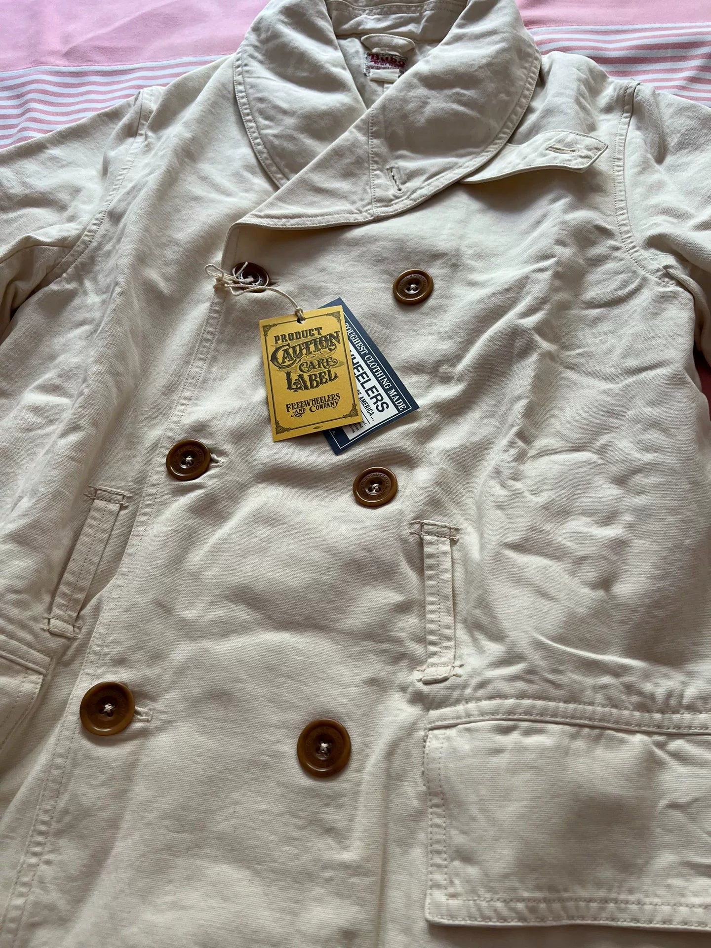 Freewheelers Classic Canvas Overcoat