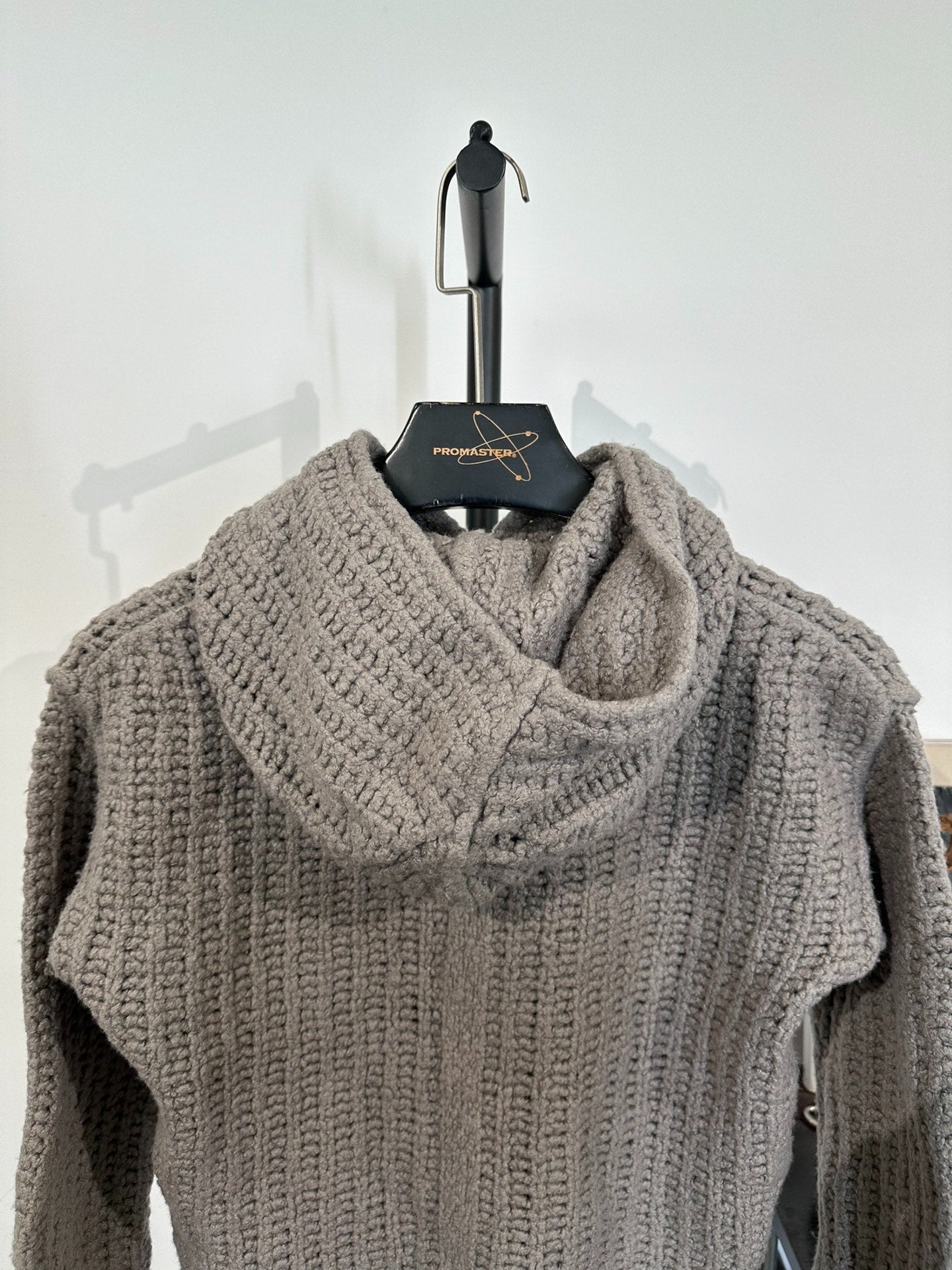 Rick Owens Main Line Knit Hooded Sweater M