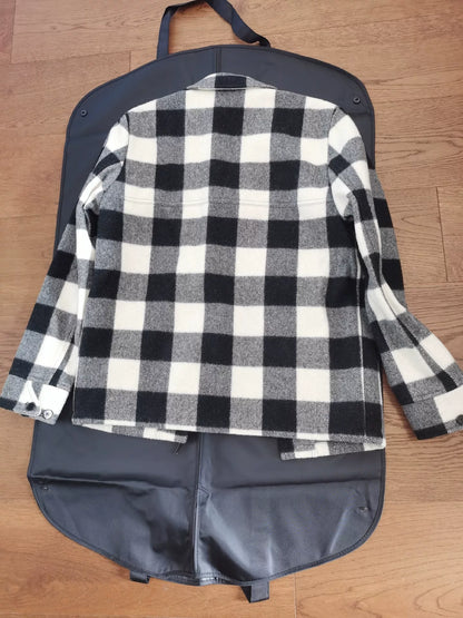 Saint Laurent Paris Checkered Shirt Jacket