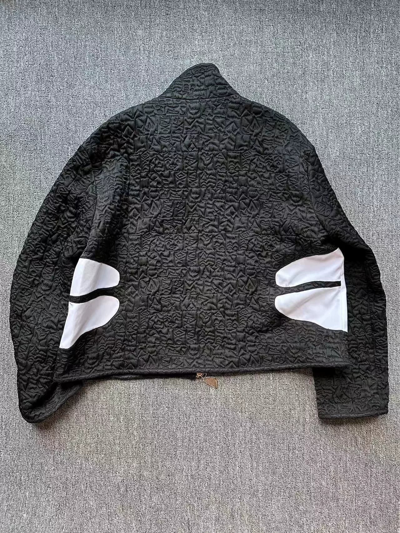 namacheko short jacket with contrast pockets