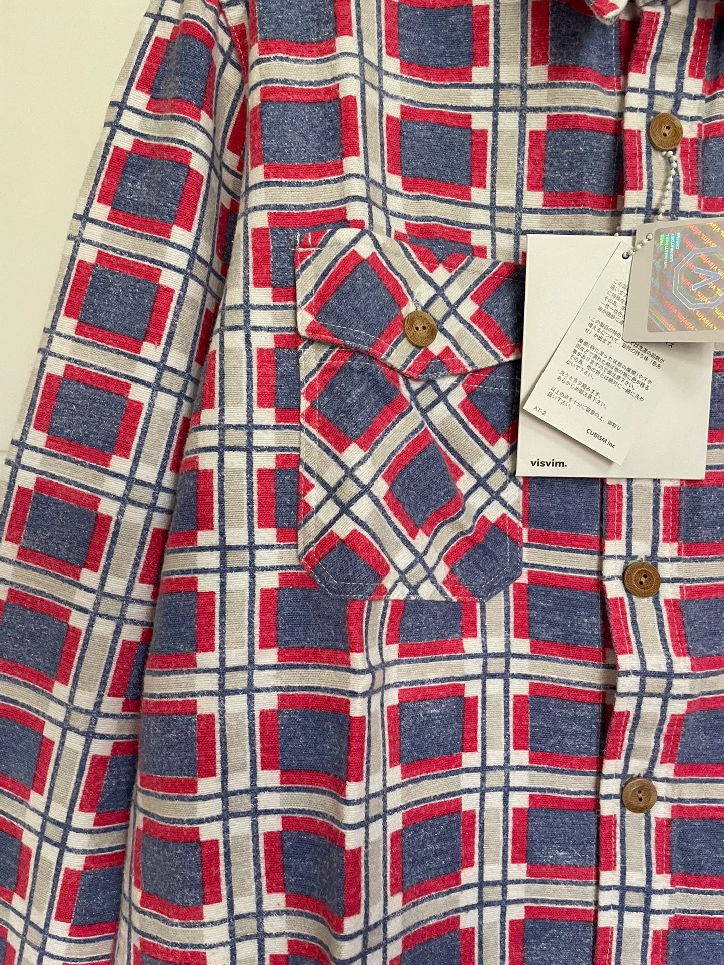 VISVIM BLACK ELK FLANNEL F.I.L. Limited