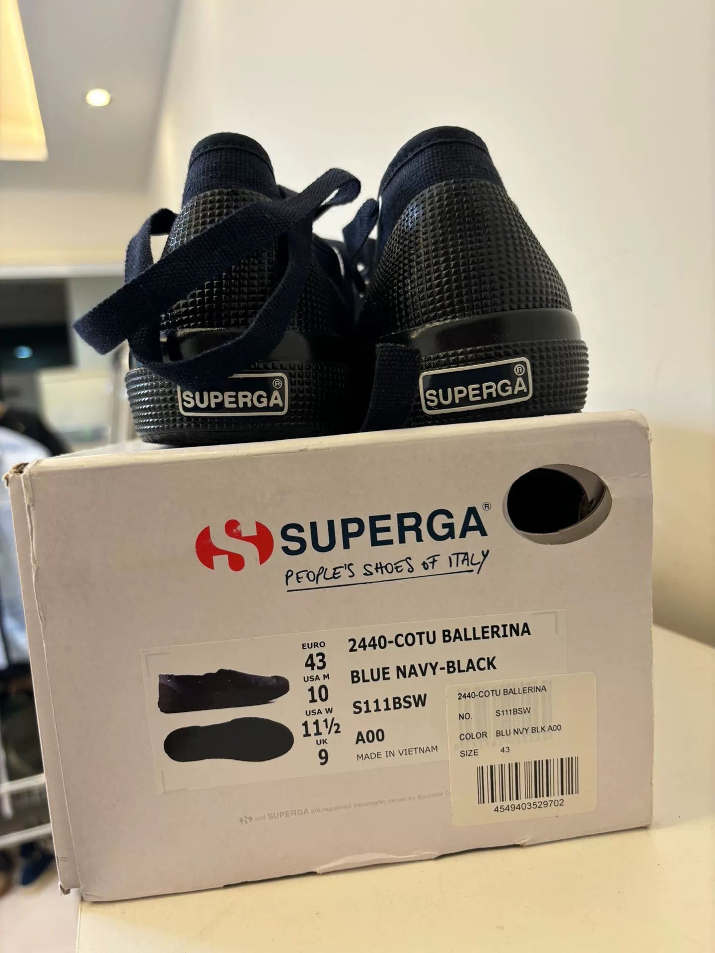 Kaptain Sunshine x Superga Lace-Up Shoes