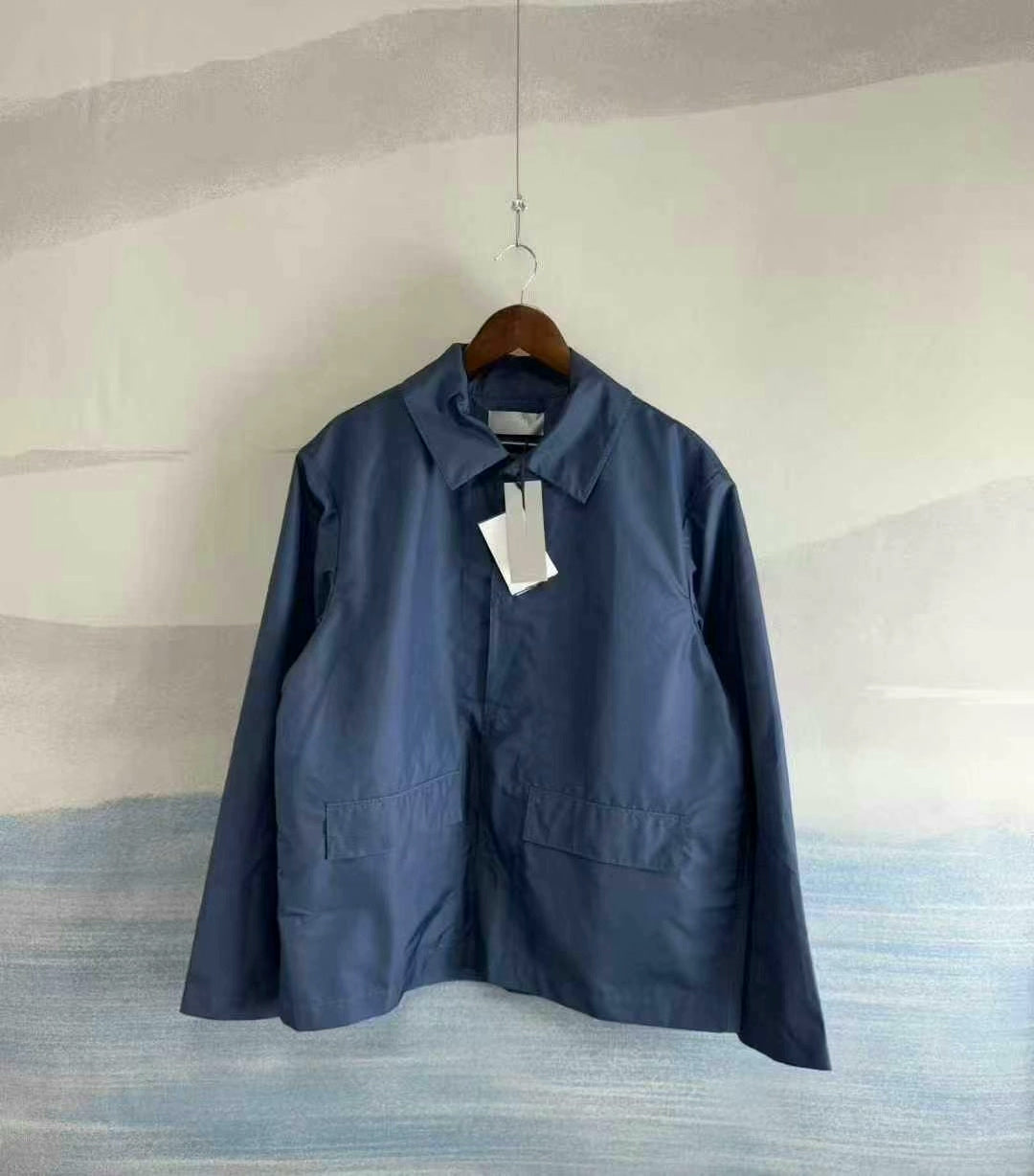 dior x parley waterproof blue jacket