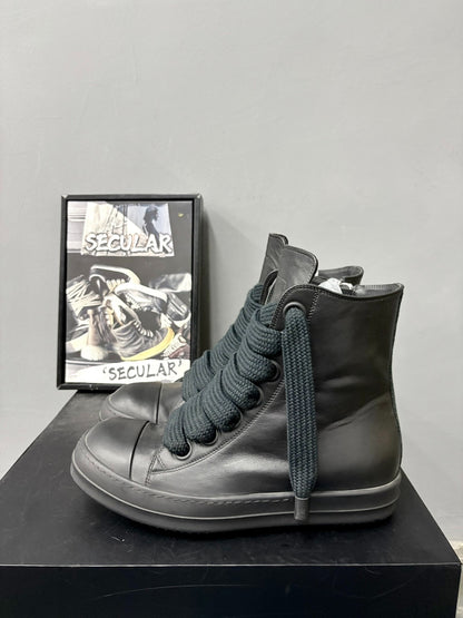 Rick Owens 24SS Black Warrior High-Top