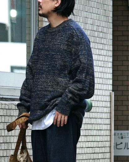 nanamica crew neck sweater for men