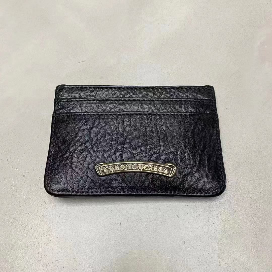 Chrome Hearts Silver Accessory Card Holder