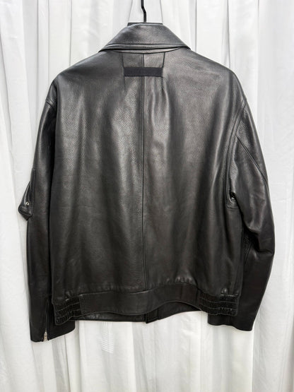 Alyx 20AW Four-Pocket Police Leather Jacket